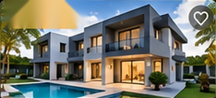 Villa contemporaine avec piscine